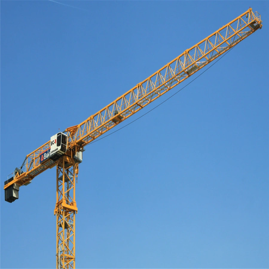 Topless Type Tower Crane 8 Ton Max. Load 35m Jib L46A Mast Section Tower Crane for Sale