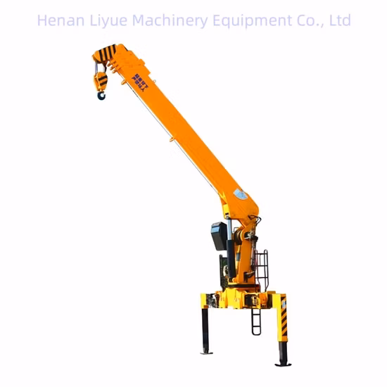 Dongfeng 3.2 Ton 4X2 Type Hydraulic Jib Crane Truck Mounted Crane