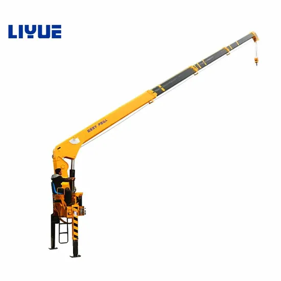 Dongfeng 3.2 Ton 4X2 Type Hydraulic Jib Crane Truck Mounted Crane